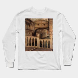 The Bridge of Sighs by Henri Le Sidaner Long Sleeve T-Shirt